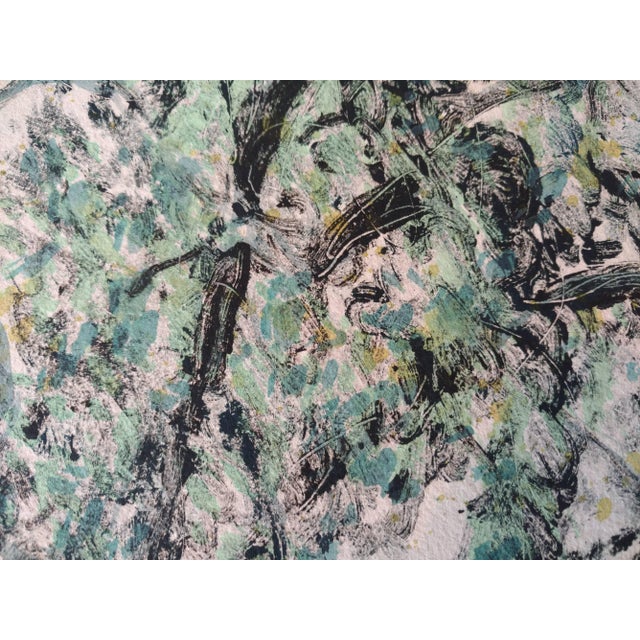 Brad Davis, Acrylic painting or Monotype "Oak II" Pattern and Decoration Movement, 1985 For Sale - Image 4 of 5