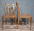 Wood Vintage Chairs in Light Wood, 1950s, Set of 2 For Sale - Image 7 of 10