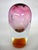 Glass Pink Glass Vase, 1960s For Sale - Image 7 of 10