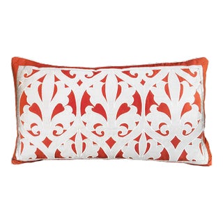 Machine Appliqued Pillow For Sale