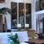 Moroccan Vintage Moorish Black Tall Window Mirror For Sale - Image 3 of 5