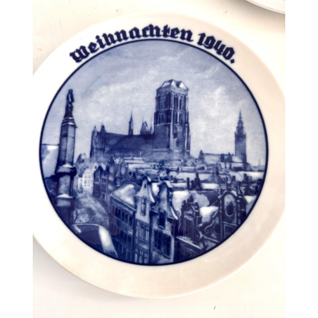 Ceramic Christmas Wall Plates from Rosenthal, 1932-1943, Set of 11 For Sale - Image 13 of 18