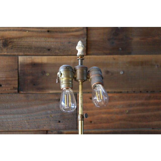 Vintage Italian Carved Wood Pineapple Table Lamps — Pair For Sale - Image 18 of 18