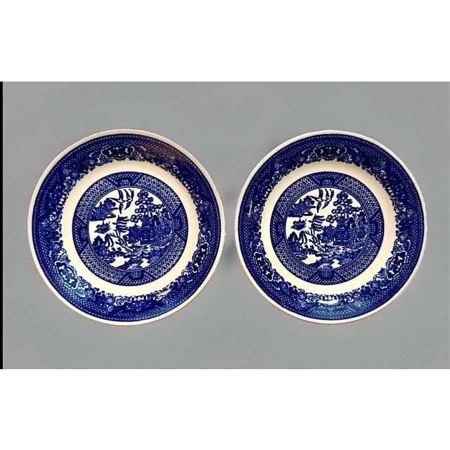 Vintage English Wall Plate Grouping / Collection - Set of 9 Plates For Sale - Image 9 of 12