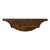 Wood Chester 54 in. W Demilune Wood Traditional Console Table, Traditional Burl For Sale - Image 7 of 8