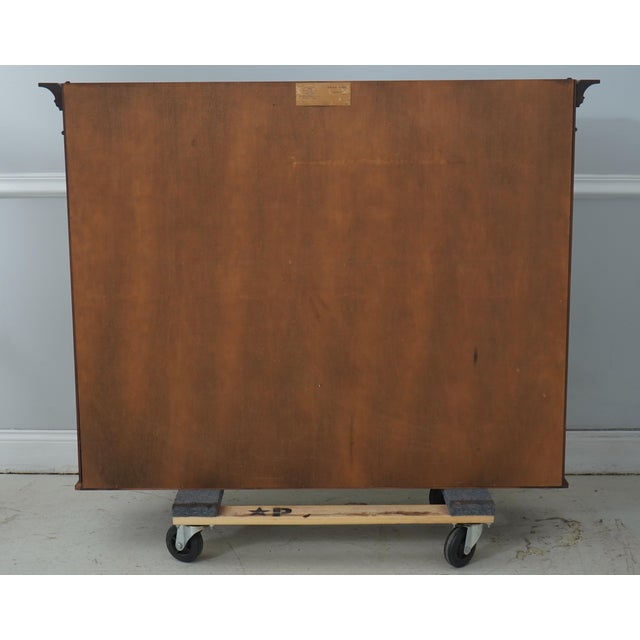 Henkel Harris Cherry China Cabinet Top Only For Sale - Image 11 of 12
