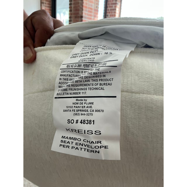 Vintage Kreiss Mambo Wood Swivel Chairs - A Pair For Sale - Image 11 of 12