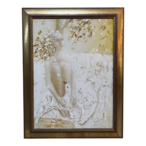 Victor Anufriev Original Painting "Wings of Desire", Certificate