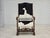 Danish Highback Armchair in Cowhide and Oak Wood, 1950s For Sale - Image 9 of 18