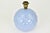 Vintage French Lilac Ceramic Table Lamp, 1950s For Sale - Image 4 of 6