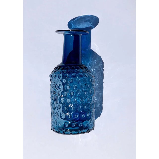 2000 - 2009 Czech Studio Glass Bottle or Vase, 2000s For Sale - Image 5 of 8