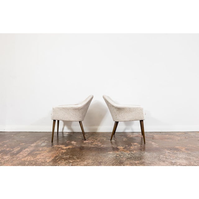 Set of Cream Cocktail Chairs, 1970s For Sale - Image 12 of 13