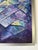 Purple Vintage Noney Coleman "Escape" Geometric Abstract Oil on Canvas – Framed For Sale - Image 8 of 12