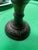 1970s Large Brass Hand Painted Design Vase For Sale - Image 4 of 10