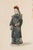 Wood Pair Chelsea House Finely Framed Chinese Court Figures in Collage on Paper For Sale - Image 7 of 16