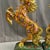 Monumental Pair of Vintage Cloisonné Enamel Rearing Horses For Sale - Image 9 of 9