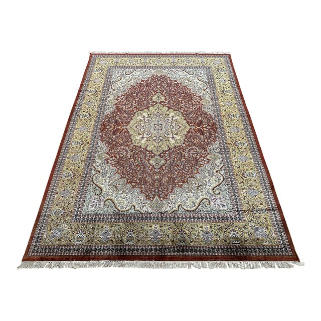 Tebriz Persian Oriental Handmade Rug For Sale