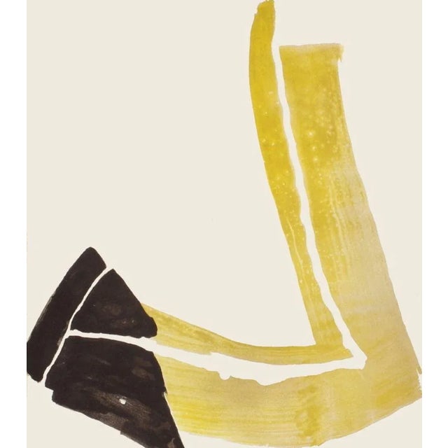Pierre TAL-COAT PENCHÉE II 1970 lithograph on Arches paper signed and numbered in pencil 26.0 x 19.7 in published by :...