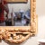 Tall Italian Neoclassical Period Gilt Wood Mirror With Urn Crest For Sale - Image 9 of 12