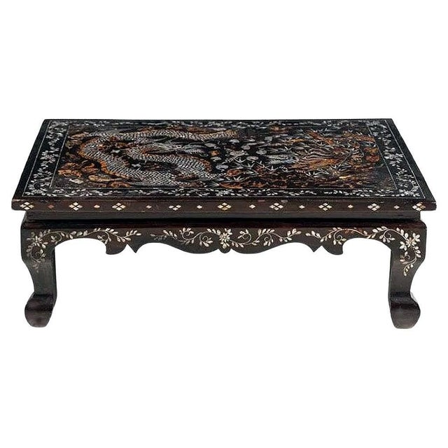 Illustration Musuem Quality Antique Korean Table with superb Inlay Joseon Dynasty For Sale - Image 3 of 18