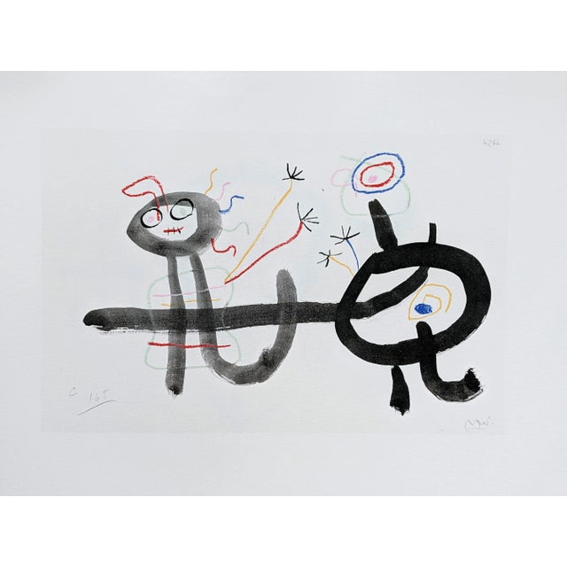 Joan Miro, Enfance d'Ubu IV, Lithograph, 1972 For Sale - Image 4 of 4
