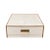 Modern White End Table For Sale - Image 4 of 11