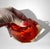 Mandruzzato Style Murano “Sommerso” Glass Ashtray For Sale - Image 12 of 18