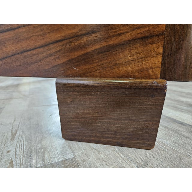 Art Deco Walnut Bed, 1940 For Sale - Image 15 of 18