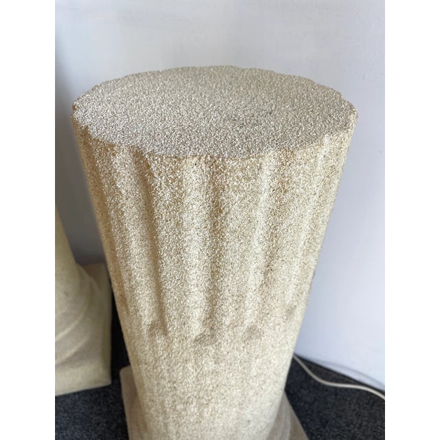 1970s Column Floor Lamps by Luciano Sartini for Singleton, Italy - a Pair For Sale - Image 6 of 13