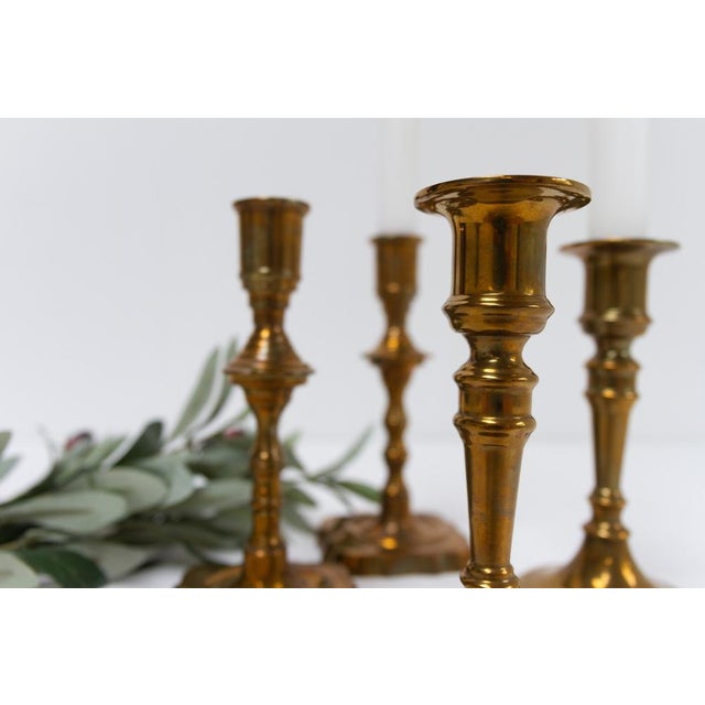 Vintage Danish Malm Candleholders, 1950s, Set of 4 For Sale - Image 10 of 18