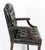 Vintage English Green Gainsborough Leather Desk Chairs, Set of 2 For Sale - Image 9 of 15