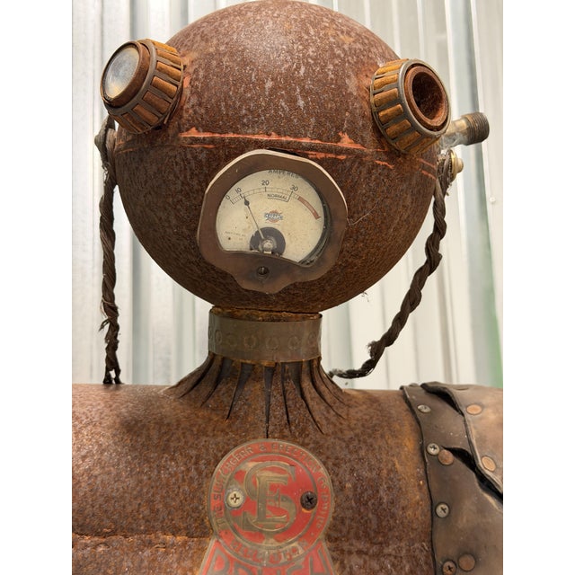 Vintage Robot Lamp, 1970 For Sale - Image 6 of 11