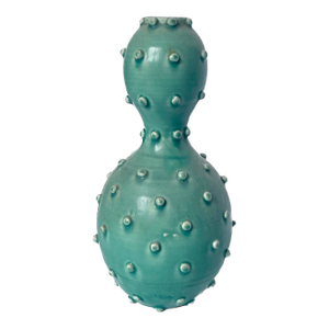Mid-Century Modern Jonathan Adler Hobnail Gourd Vase