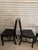 Wood Pottery Barn Black Farmhouse Dining Chairs, Made in Italy - Set of 4 For Sale - Image 7 of 12