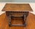 Antique English Footstool Bench Stool Joint Stool Barley Twist Carved Oak c.1900 For Sale - Image 10 of 16