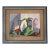 1955 Mid-Century Modern 'Still Life Elements' Swedish Original Cubist Oil Painting, Framed For Sale