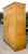Rustic Antique Rustic Two-Door Wardrobe in Yellow Lacquered Fir Wood, Italy, 1800s For Sale - Image 3 of 18