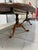 English Custom Made Banquet Eastern Black Walnut Two Pedestal Dining Table With Three Leaves, Late 20th Century For Sale - Image 3 of 14