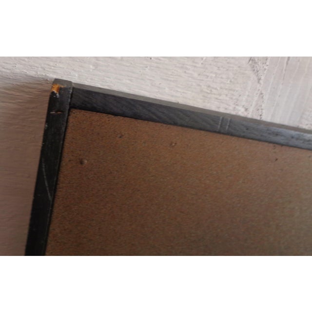 Marini, Large Futuristic Composition, 1978, Acrylic and Mixed Media on Hardboard For Sale - Image 16 of 18