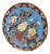 Vintage Blue Partitioned Plate For Sale