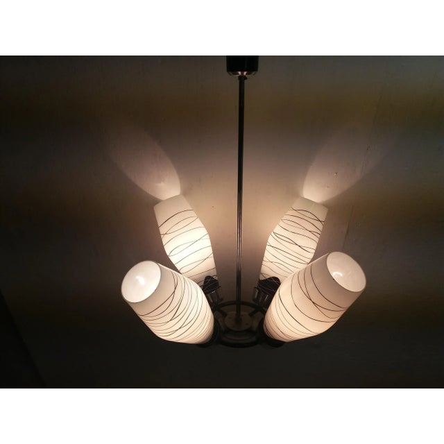 Chandelier from Drupol, 1968 For Sale - Image 4 of 12