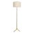 French Vintage Gilt-Iron Floor Lamp For Sale