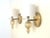 Gold Fleck Murano Glass Wall Sconces from Barbara Barry for Baker Furniture, Set of 2 For Sale - Image 4 of 13