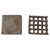 Mid 20th Century Mid-Century Modern Danish Geometric Op-Art Metal Ashtray For Sale - Image 5 of 10