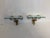 Hollywood Regency Vintage Hollywood Regency Glass Shelves -a Pair For Sale - Image 4 of 4