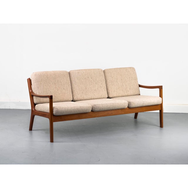 Three-Seater Teak Senator Sofa by Ole Wanscher for Cado, 1975 For Sale - Image 6 of 15