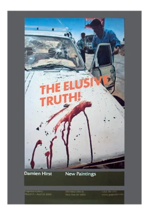 2006 Damien Hirst 'The Elusive Truth-Suicide Bomber (Aftermath)' Pop Art White,Multicolor Usa Offset Lithograph