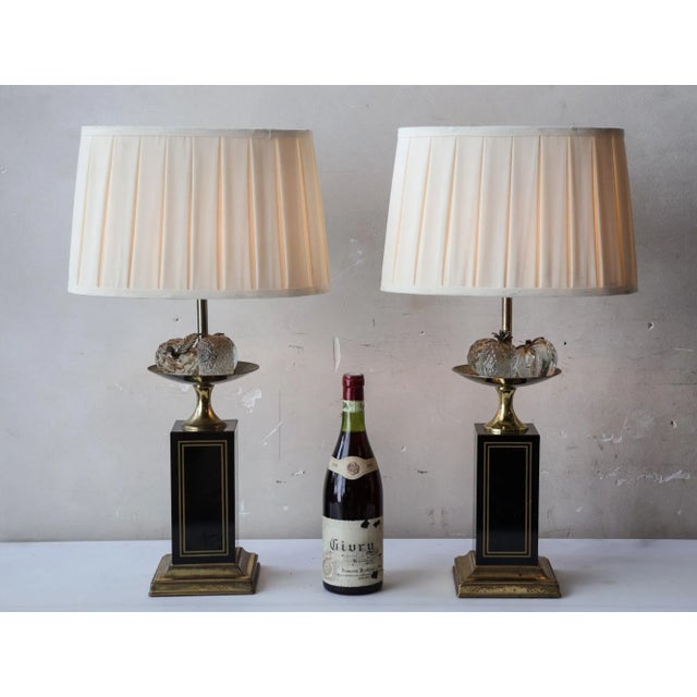 Le Dauphin Fruit Table or Desk Lamps, 1960s, Set of 2 For Sale - Image 10 of 13