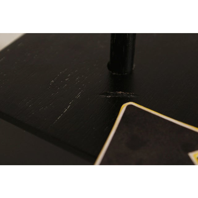 Jacinthe Bruneau Pair Tribal Mask Raku Ceramic Sculptures For Sale - Image 9 of 13