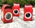 Metal Vintage Railway Signal Lanterns, Austria, 1930s, Set of 3 For Sale - Image 7 of 17